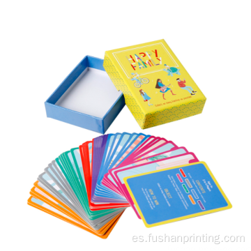 Impresión de tarjetas de tarot personalizadas con embalaje de caja rígida